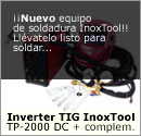 Soldadura Inverter Tig InoxTool TP-2000 DC